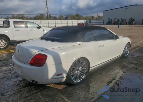 2008 Bentley Continental Gtc из США, поврежденный, VIN SCBDR33W68C051427